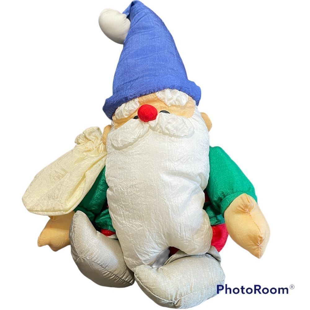 Vintage Santa plush small‎ stuffed Santa’s helper elf Christmas plush holiday